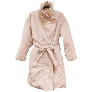 NWT A New Day Water-Resistant Belted Trench Puffer Women’s Coat - size: Small